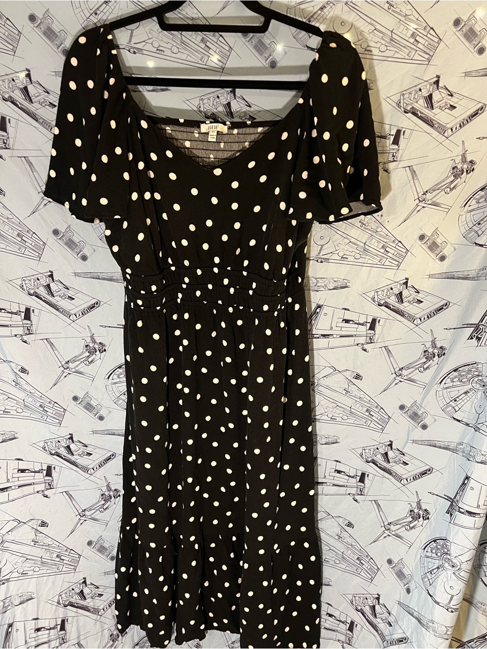 AUW Polka Dot Dress - Picture 3 of 9